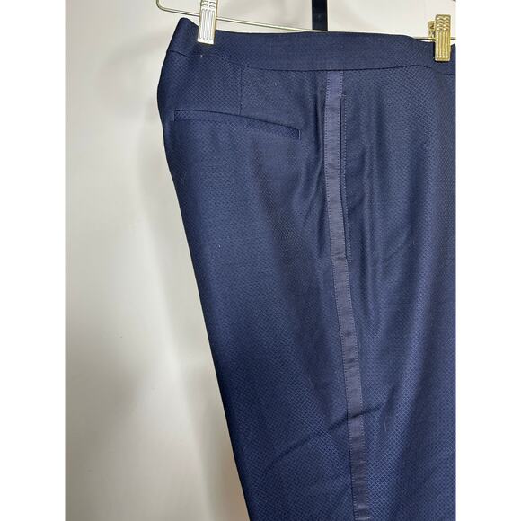 Alfani-NWT-Men’s Diamond‎ Pattern Slim Fit Dress Pant in Navy- Size 34Wx30L - Picture 1 of 5